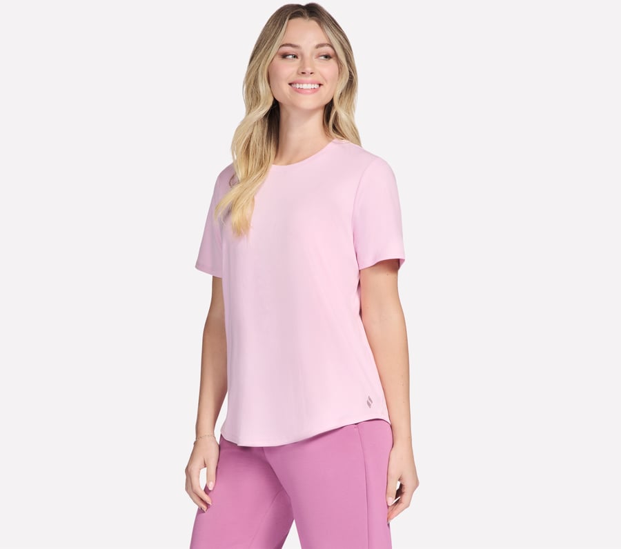 t-shirt côtelé go walk luxe