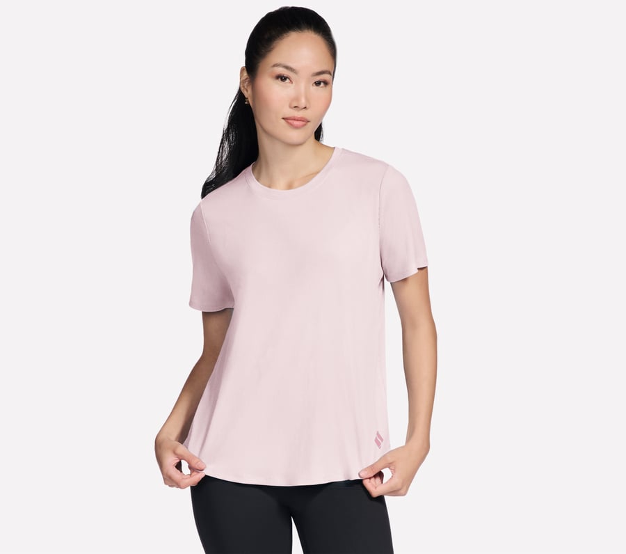 t-shirt côtelé go walk luxe