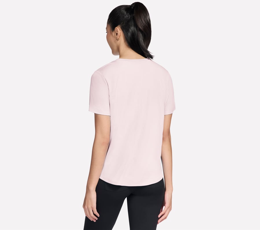 t-shirt côtelé go walk luxe