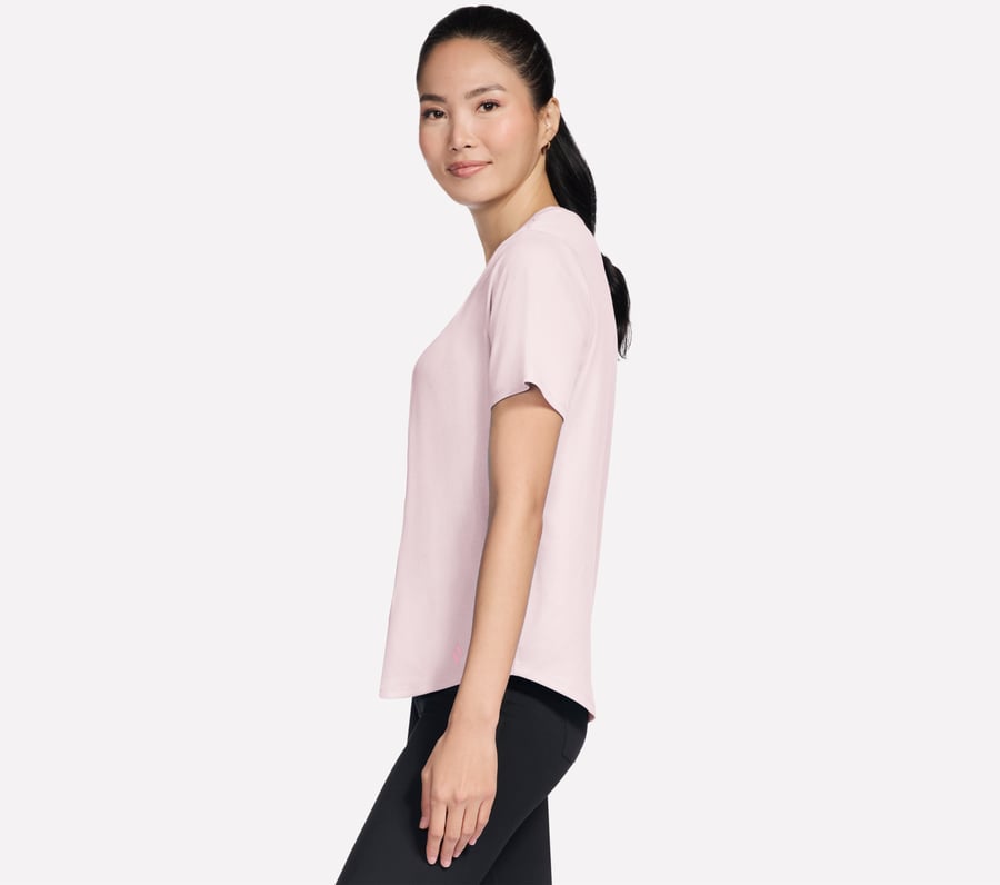 t-shirt côtelé go walk luxe
