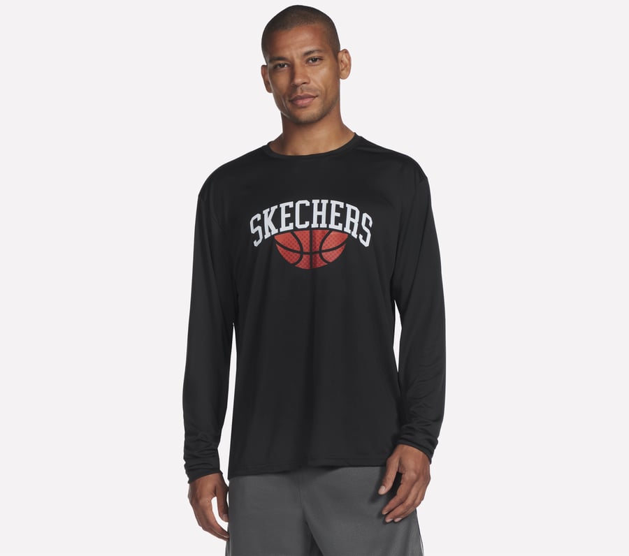 t-shirt à manches longues hoops
