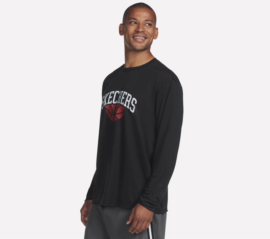 t-shirt à manches longues hoops