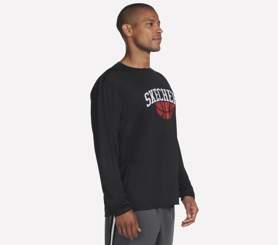 t-shirt à manches longues hoops