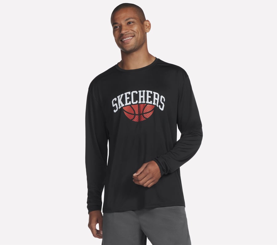 t-shirt à manches longues hoops