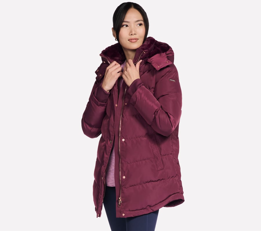 parka confortable et pratique à emporter