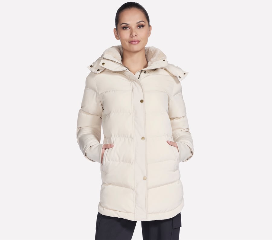 parka confortable et pratique à emporter