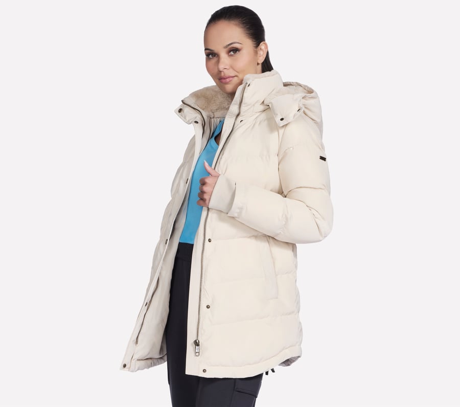 parka confortable et pratique à emporter