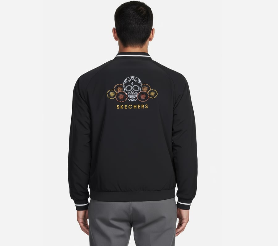 veste bomber dia de muertos
