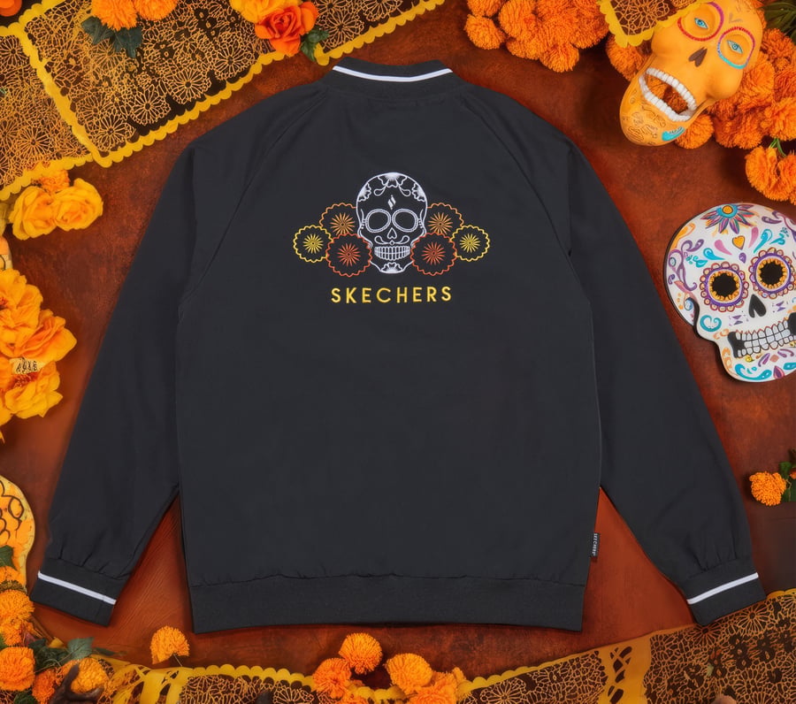 veste bomber dia de muertos