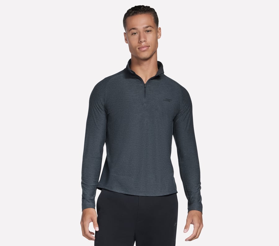 go dri performance toute la journée - pull-over à fermeture éclair 14